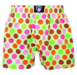 men's boxershorts with woven label EXCLUSIVE ALI - Men's boxer shorts REPRESENT EXCLUSIVE ALI COLOR DOTS - R0M-BOX-0622S - S