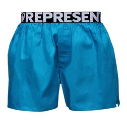 men's boxershorts with Elastic waistband EXCLUSIVE MIKE - Men's boxer shorts REPRESENT EXCLUSIVE MIKE TURQUOISE - R8M-BOX-0712S - S