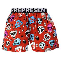 men's boxershorts with Elastic waistband EXCLUSIVE MIKE - Men's boxer shorts REPRESENT EXCLUSIVE MIKE LOVER DEMONS - R2M-BOX-0726S - S