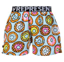 HERREN boxershorts mit elastischem Bund EXCLUSIVE MIKE - Boxershorts für Männer REPRESENT EXCLUSIVE MIKE DONUTS - R2M-BOX-0704M - M
