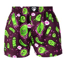 men's boxershorts with woven label EXCLUSIVE ALI - Men's boxer shorts REPRESENT EXCLUSIVE ALI GHOSTS - R2M-BOX-0616S - S