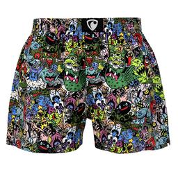 men's boxershorts with woven label EXCLUSIVE ALI - Men's boxer shorts REPRESENT EXCLUSIVE ALI MONSTERS - R2M-BOX-0620S - S