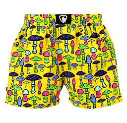 men's boxershorts with woven label EXCLUSIVE ALI - Men's boxer shorts REPRESENT EXCLUSIVE ALI POISON MUSHROOMS - R2M-BOX-0607S - S