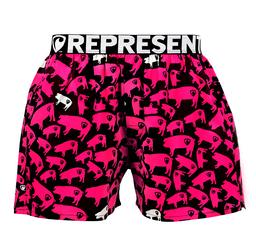men's boxershorts with Elastic waistband EXCLUSIVE MIKE - Men's boxer shorts REPRESENT EXCLUSIVE MIKE PIG FARM - R2M-BOX-0723S - S