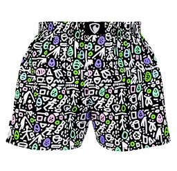 men's boxershorts with woven label EXCLUSIVE ALI - Men's boxer shorts REPRESENT EXCLUSIVE ALI EASTER PANIC - R2M-BOX-0612S - S