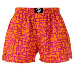 men's boxershorts with woven label EXCLUSIVE ALI - Men's boxer shorts REPRESENT EXCLUSIVE ALI ELECTRO MAP - R2M-BOX-0631S - S