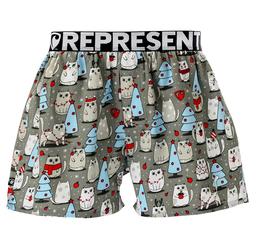 men's boxershorts with Elastic waistband EXCLUSIVE MIKE - Men's boxer shorts REPRESENT EXCLUSIVE MIKE CAT CULT - R2M-BOX-0748S - S