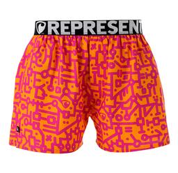 men's boxershorts with Elastic waistband EXCLUSIVE MIKE - Men's boxer shorts REPRESENT EXCLUSIVE MIKE ELECTRO MAP - R2M-BOX-0731S - S
