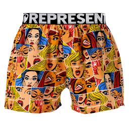 men's boxershorts with Elastic waistband EXCLUSIVE MIKE - Men's boxer shorts REPRESENT EXCLUSIVE MIKE POP ART BABES - R2M-BOX-0743S - S
