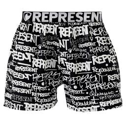men's boxershorts with Elastic waistband EXCLUSIVE MIKE - Men's boxer shorts REPRESENT EXCLUSIVE MIKE COMPANY - R2M-BOX-0737S - S