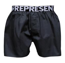 HERREN boxershorts mit elastischem Bund EXCLUSIVE MIKE - Boxershorts für Männer REPRESENT EXCLUSIVE MIKE GREY - R8M-BOX-0711S - S