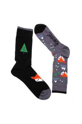 Ponožky Graphix - Hohe Socken REPRESENT GRAPHIX FOXES - R0A-SOC-060137 - S