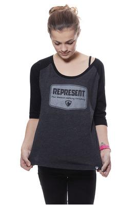 Women's T-shirts - Women's Long Sleeve T-Shirt REPRESENT GAS STATION - R9W-TLS-1603XS - XS