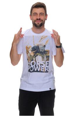 T-SHIRTS FÜR HERREN - Kurzarm T-shirt für Männer REPRESENT HORSE POWER - R0M-TSS-2102M - M