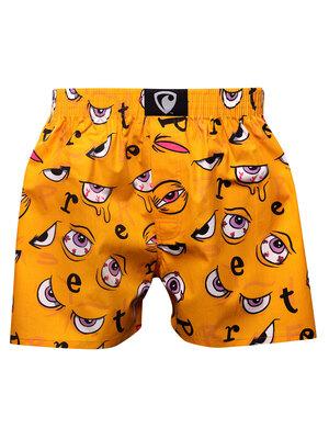 men's boxershorts with woven label EXCLUSIVE ALI - Men's boxer shorts REPRESENT EXCLUSIVE ALI EYEBALLS - R1M-BOX-0667S - S