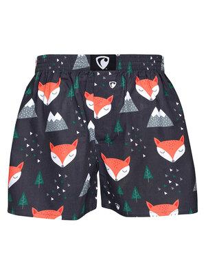 men's boxershorts with woven label EXCLUSIVE ALI - Men's boxer shorts REPRESENT EXCLUSIVE ALI FOXES - R0M-BOX-0633S - S