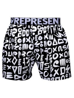 men's boxershorts with Elastic waistband EXCLUSIVE MIKE - Men's boxer shorts REPRESENT EXCLUSIVE MIKE KLINGON TYPO - R1M-BOX-0785S - S