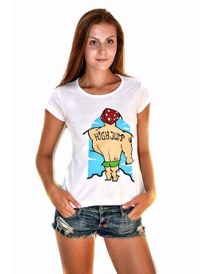 Oficiální kolekce HIGH JUMP trika - Kurzarm T-shirt für Frauen REPRESENT High Jump Vochomůrka - R5W-TSS-0102S - S