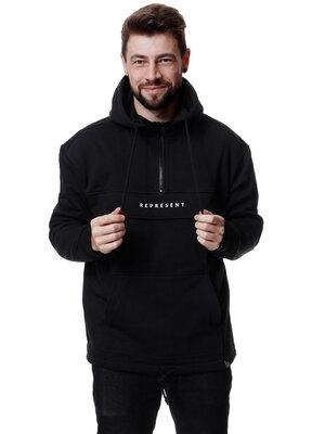 Men's sweatshirts - Men's sweatshirt hooded REPRESENT SPEAK - R9M-SWH-0801S - S