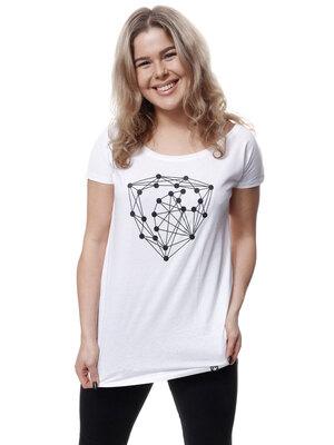 T-SHIRTS FÜR DAMEN - Kurzarm T-shirt für Frauen REPRESENT NET LOGO - R9W-TSS-1502XS - XS