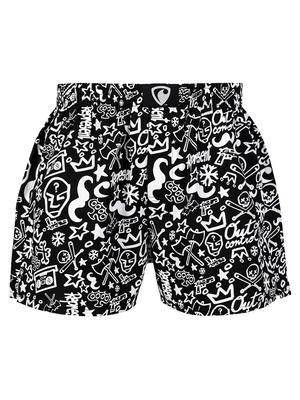 men's boxershorts with woven label EXCLUSIVE ALI - Men's boxer shorts REPRESENT EXCLUSIVE ALI OUT OF CONTROL - R2M-BOX-0614S - S