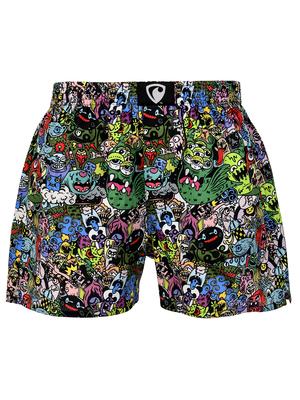 men's boxershorts with woven label EXCLUSIVE ALI - Men's boxer shorts REPRESENT EXCLUSIVE ALI MONSTERS - R2M-BOX-0620S - S