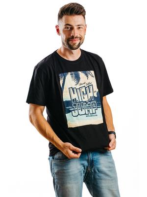 Oficiální kolekce HIGH JUMP trika - Kurzarm T-shirt für Männer REPRESENT High Jump HAWAII - R2M-TSS-1601S - S