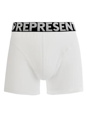 HERREN boxershorts SPORT - Boxershorts für Männer REPRESENT SPORT WHITE - R2M-BOX-0410S - S