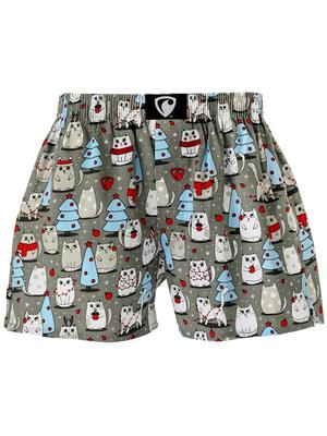 men's boxershorts with woven label EXCLUSIVE ALI - Men's boxer shorts REPRESENT EXCLUSIVE ALI CAT CULT - R2M-BOX-0648S - S
