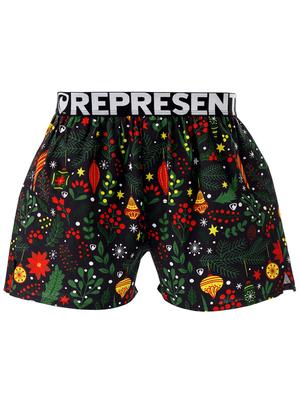 men's boxershorts with Elastic waistband EXCLUSIVE MIKE - Men's boxer shorts REPRESENT EXCLUSIVE MIKE MISTLETOE - R2M-BOX-0741S - S