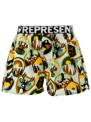 men's boxershorts with Elastic waistband EXCLUSIVE MIKE - Men's boxer shorts REPRESENT EXCLUSIVE MIKE TRAPPER - R2M-BOX-0751S - S