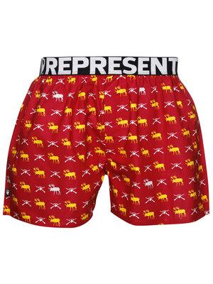 HERREN boxershorts mit elastischem Bund EXCLUSIVE MIKE - Boxershorts für Männer REPRESENT EXCLUSIVE MIKE DEER HUNTER - R8M-BOX-0717S - S