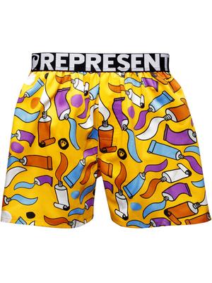 men's boxershorts with Elastic waistband EXCLUSIVE MIKE - Men's boxer shorts REPRESENT EXCLUSIVE MIKE PAINTING - R9M-BOX-0711S - S