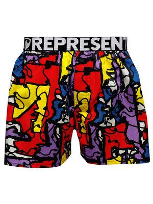 men's boxershorts with Elastic waistband EXCLUSIVE MIKE - Men's boxer shorts REPRESENT EXCLUSIVE MIKE BATTLEFIELD - R9M-BOX-0712S - S