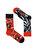 Ponožky Graphix - Hohe Socken REPRESENT GRAPHIX HAY HO - R1A-SOC-066637 - S