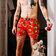 men's boxershorts with woven label EXCLUSIVE ALI - Men's boxer shorts REPRESENT EXCLUSIVE ALI XMAS PARTY - R0M-BOX-0630S - S