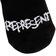 Ponožky krátké - Kurze Socken REPRESENT SHORT BLACK - R8A-SOC-020137 - S