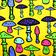 men's boxershorts with Elastic waistband EXCLUSIVE MIKE - Men's boxer shorts REPRESENT EXCLUSIVE MIKE POISON MUSHROOMS - R2M-BOX-0707S - S