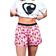 Ladies boxershorts - Dámské trenky s vytkávanou gumou REPRESENT GIGI LICK ME! - R3W-BOX-0710S - S